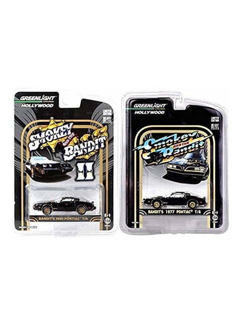 Smokey And The Bandit Movie Series Car Set 7 x 3.2 x 1.9cm