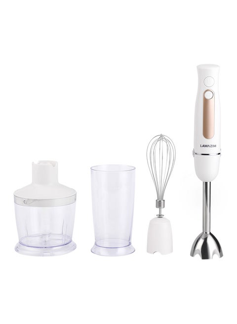 4-In-1 Multifunction Hand Blender 05-2105-02 White/Rose Gold