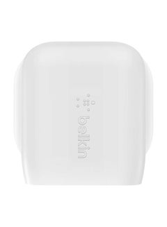 belkin Compact 18W USB Type C Power Delivery Wall Charger   Certified USB C PD 3.1 PPS Fast ChargIng Plug For iPhone 15 14 Samsung Galaxy S23 S22 iPad Pixel And More White  - Image 2