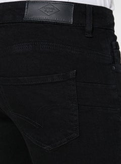 Lee Cooper Dark Wash Skinny Jeans Black  - Image 4