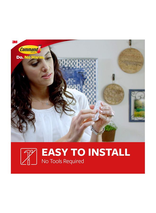 3M 6-Piece Hook Set White Medium - Image 4