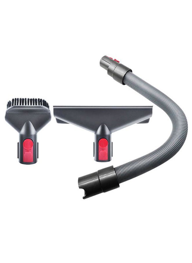 Vacuum Cleaner Hose With Mattress Tool And Bristle Stiff Brush XD2599 Grey/Black/Red - Image 1