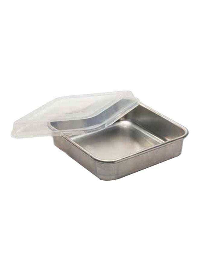 Aluminum Baking Pan With Lid Silver 9x9inch - v1585914490/N36433146A_1