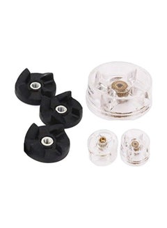 Generic 6-Piece Base Gears Set For Mixer Black/Clear  - Image 1