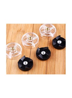 Generic 6-Piece Base Gears Set For Mixer Black/Clear  - Image 3
