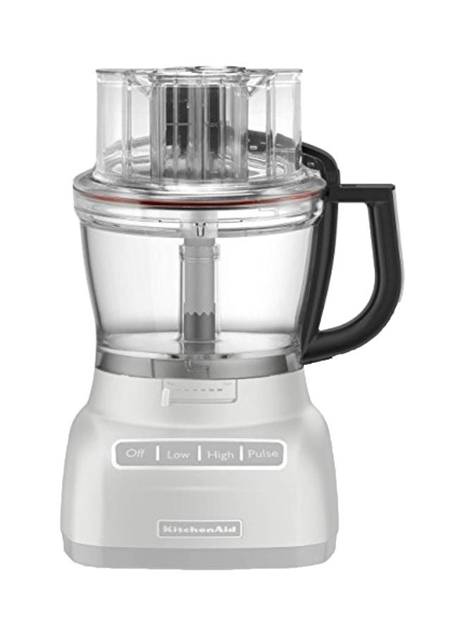 كيتشن إيد ملحق وعاء عمل محضر الطعام بمقبض أسود زجاج شفاف 8x8x8بوصة