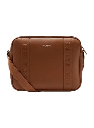 Tabla Debossed Despatch Shoulder Bag Tan - v1585917007/N36512024A_1
