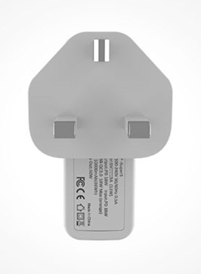 LeCtronic 9700.0 mAh Apex+ 3 In 1 Wall Charger With Wireless Power Bank Grey  - Image 4