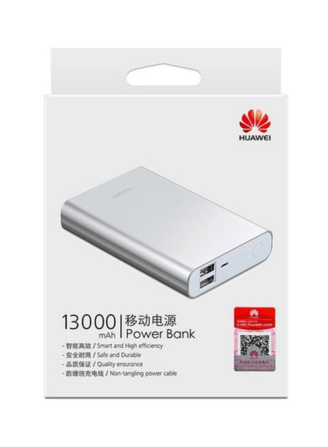 HUAWEI - 13000.0 mAh Portable Power Bank Silver - Image 1