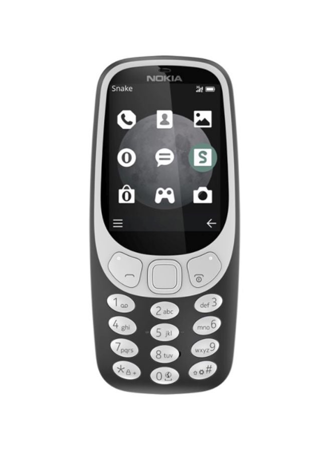 NOKIA - 3310 Dual SIM Charcoal 64MB RAM 128MB 3G - Image 1