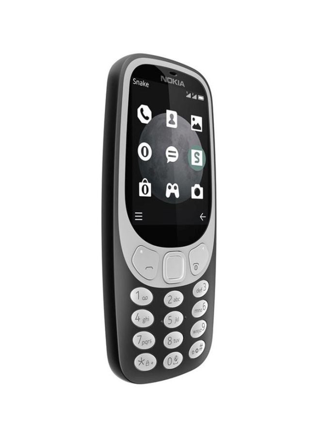 NOKIA - 3310 Dual SIM Charcoal 64MB RAM 128MB 3G - Image 1