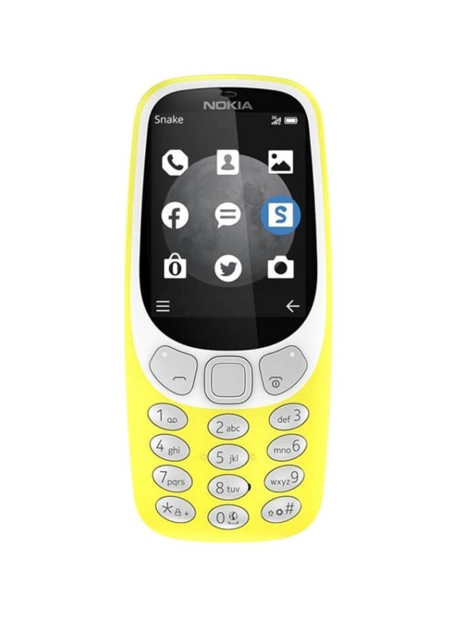 NOKIA - 3310 Dual Sim Yellow 128MB 3G - Image 1