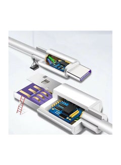 HUAWEI Type-C Data Sync Charging Cable White  - Image 3