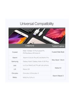 HUAWEI Type-C Data Sync Charging Cable White  - Image 4