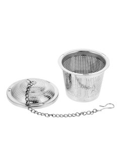 Generic 2-Piece Stainless Steel Tea Infusers Silver 2x2x1.3inch  - Image 3