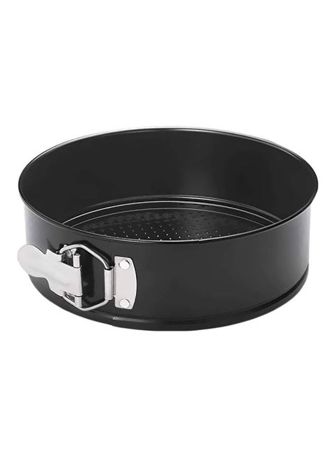 Non-Stick Round Spring Form Cake Pan Black 240x68mm