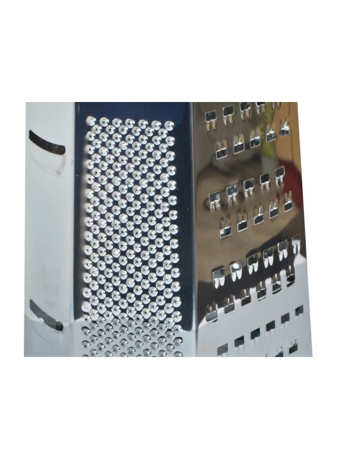 6-Sided Stainless Steel Grater Silver/Pink