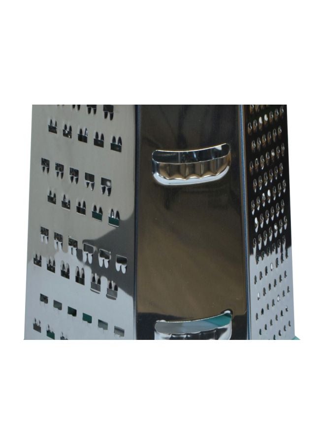 6-Sided Stainless Steel Grater Silver/Pink