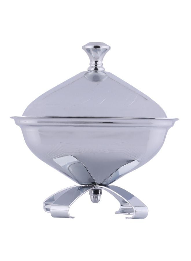 Date Bowl With Lid Chrome 13.5x13.5cm - v1585928991/N36423471A_1