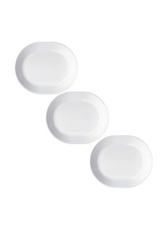 Corelle 3-Piece Livingware Serving Platter Winter Forst White 31cm  - Image 1