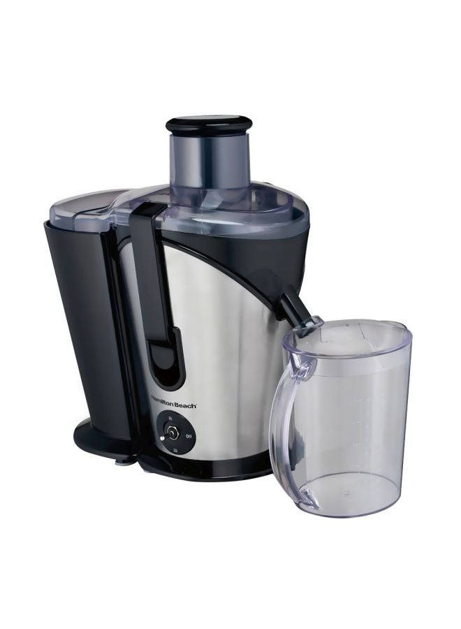 Hamilton Beach Juicer 850W 1.2 L 850.0 W 67750-SAU Black/Silver - Image 1