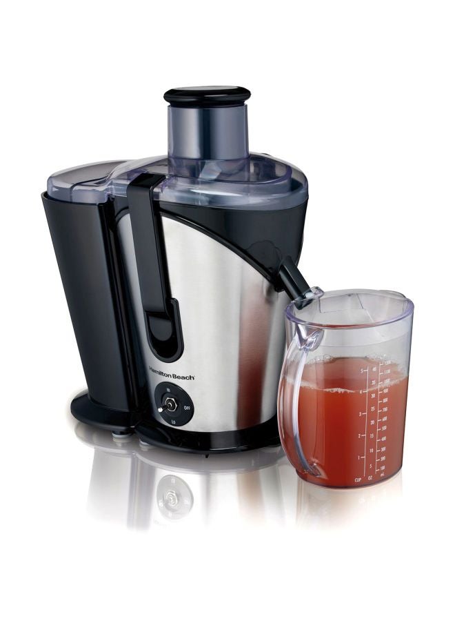 Hamilton Beach Juicer 850W 1.2 L 850.0 W 67750-SAU Black/Silver - Image 2