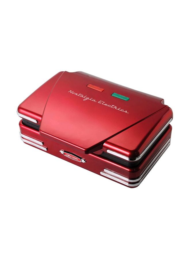 Nostalgia Waffle Maker 750W 750 W RWM200RECTRED Red/White/Black  - Image 1
