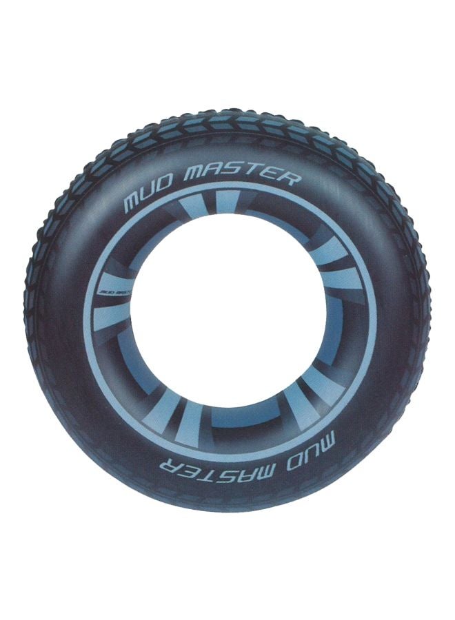 Generic Mud Master Rubber Swimming Float Ring 90cm