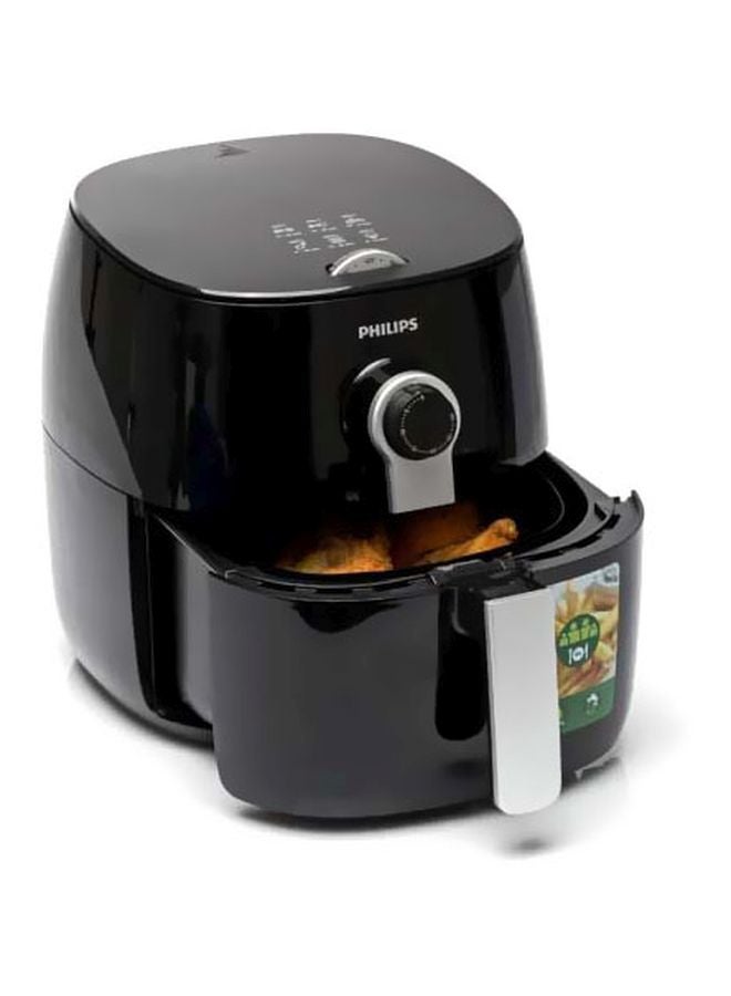 Philips Turbo With Grill Pan Air Fryer 0.8Kg 1425.0 W HD9623/14 Black - Image 2
