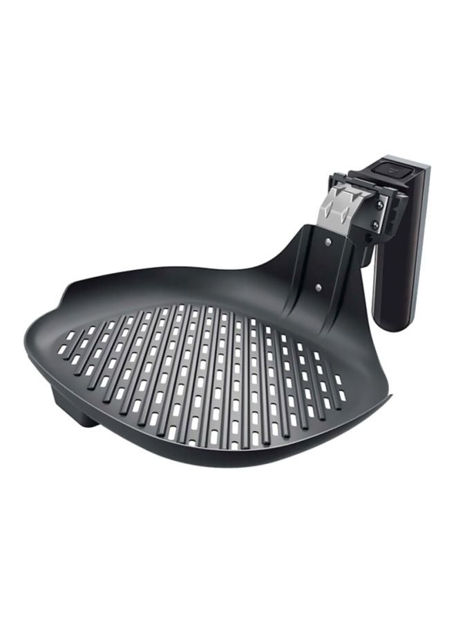 Philips Turbo With Grill Pan Air Fryer 0.8Kg 1425.0 W HD9623/14 Black - Image 3