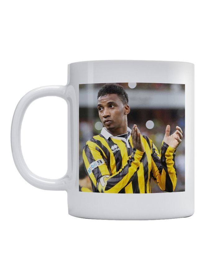 أتيك مج بطبعة صورة محمد نور أبيض/أصفر/أسود 350ملليلتر