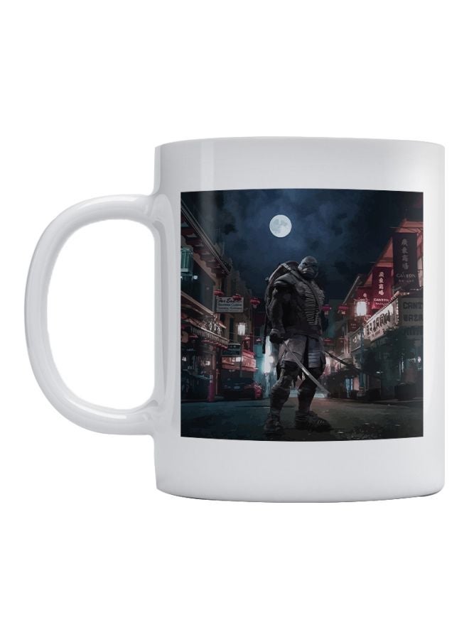 Atiq Ninja Turtle Printed Coffee Mug Red/White/Black 