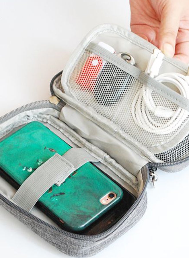 Beauenty Portable Waterproof Finishing Gadget Holder Case Grey/White - Image 3