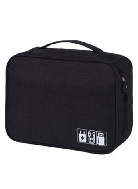Portable Waterproof Finishing Gadget Holder Case Black