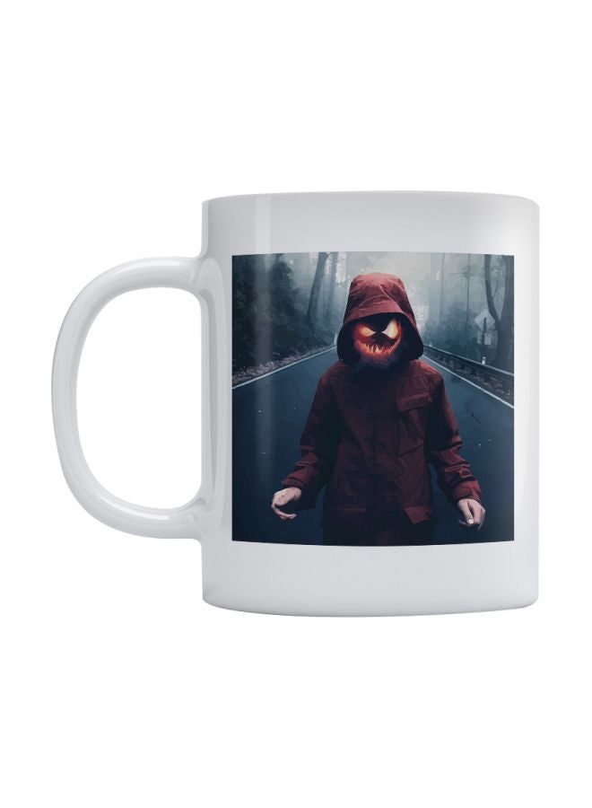 Atiq Printed Mug White/Blue/Red 