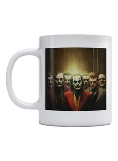 Atiq Joker Printed Mug Brown/Red/Black 
