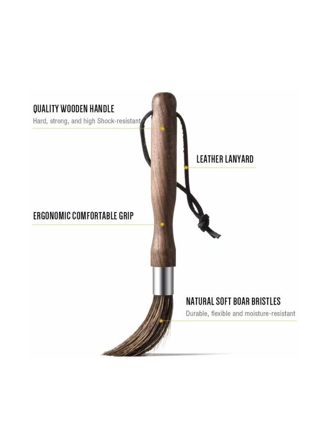 Coffee Grinder Cleaning Brush Brown 25cm - Image 3