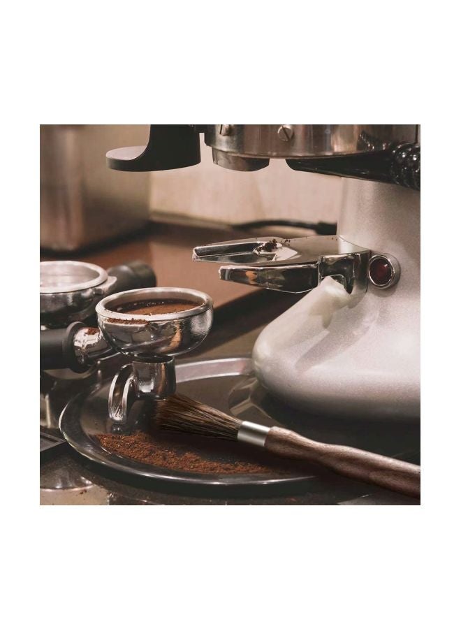 Coffee Grinder Cleaning Brush Brown 25cm - Image 4