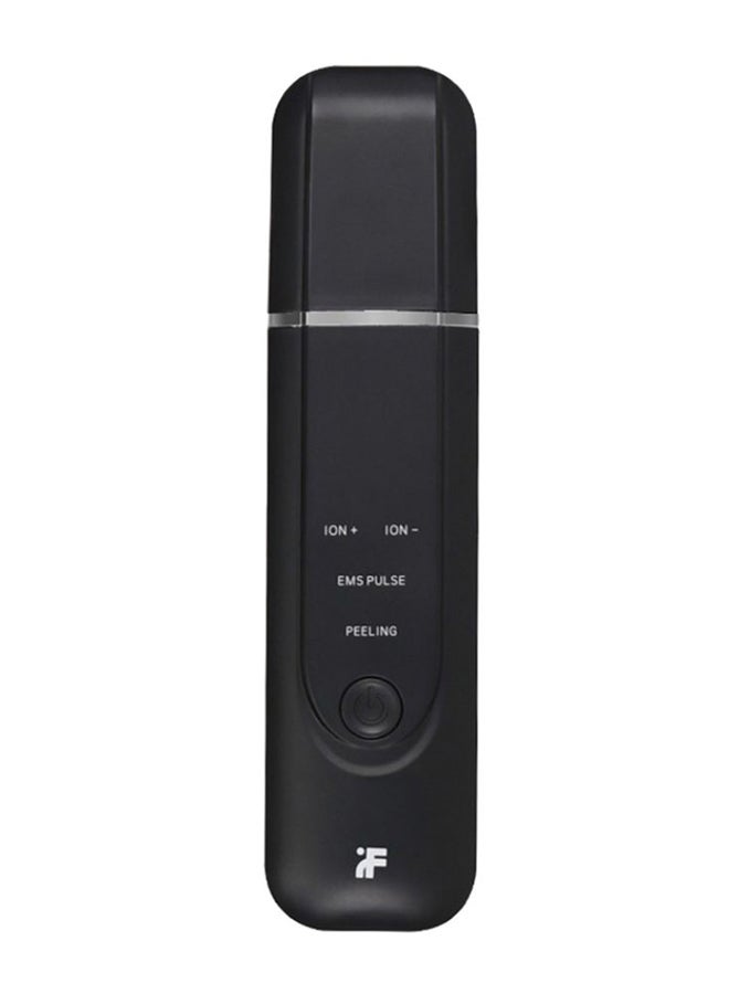 Ems Pulse Stimulation Facial Cleanser Black/Silver 172 x 42mm - Image 1