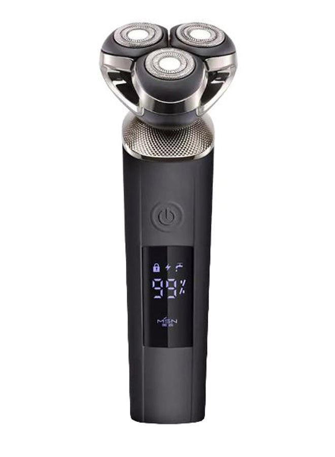 3-Head Electric Cordless Shaving Trimmer Black/Silver - Image 1