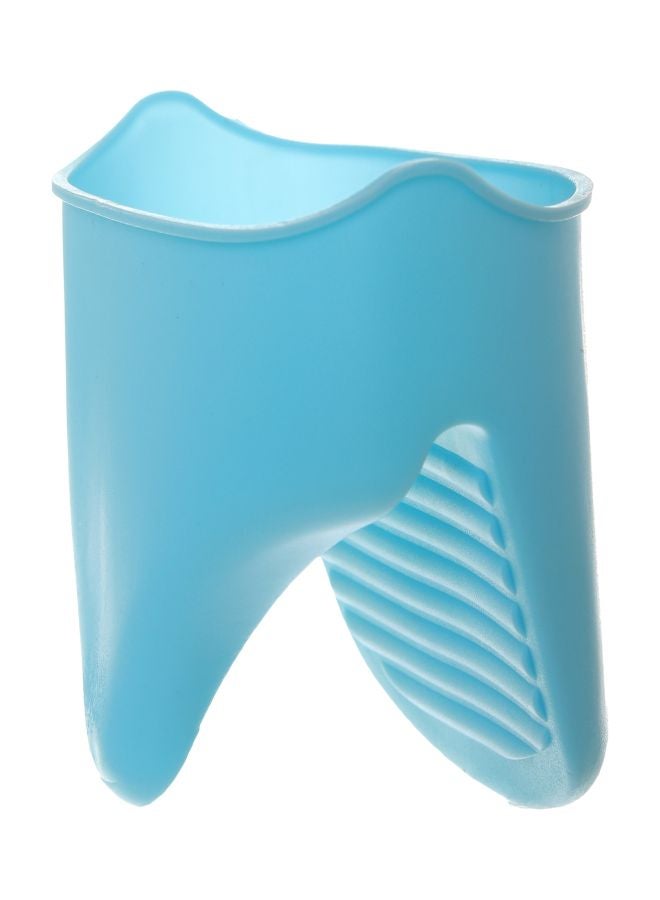 ماسك أوعية ساخنة من السيليكون أزرق فاتح