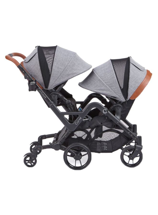 Contours - Curve Double Stroller - Image 1
