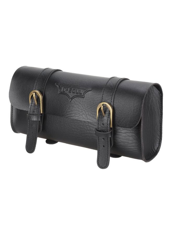 B-SOUL Retro Leather Handlebar Bag 1.2Liters - Image 3