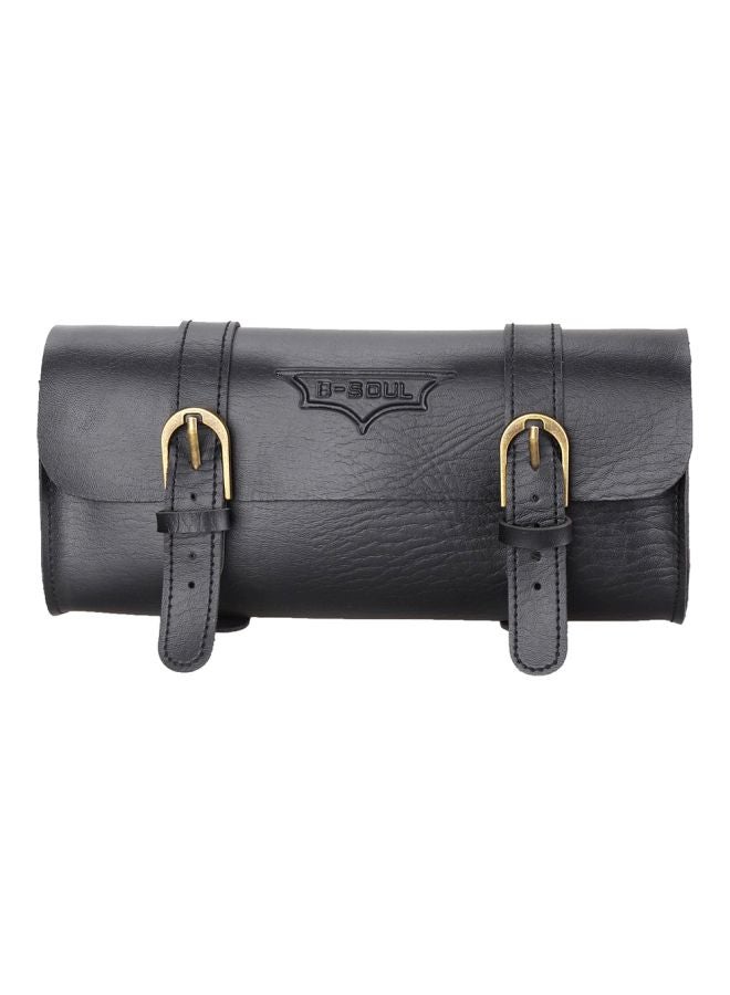 B-SOUL Retro Leather Handlebar Bag 1.2Liters - Image 4
