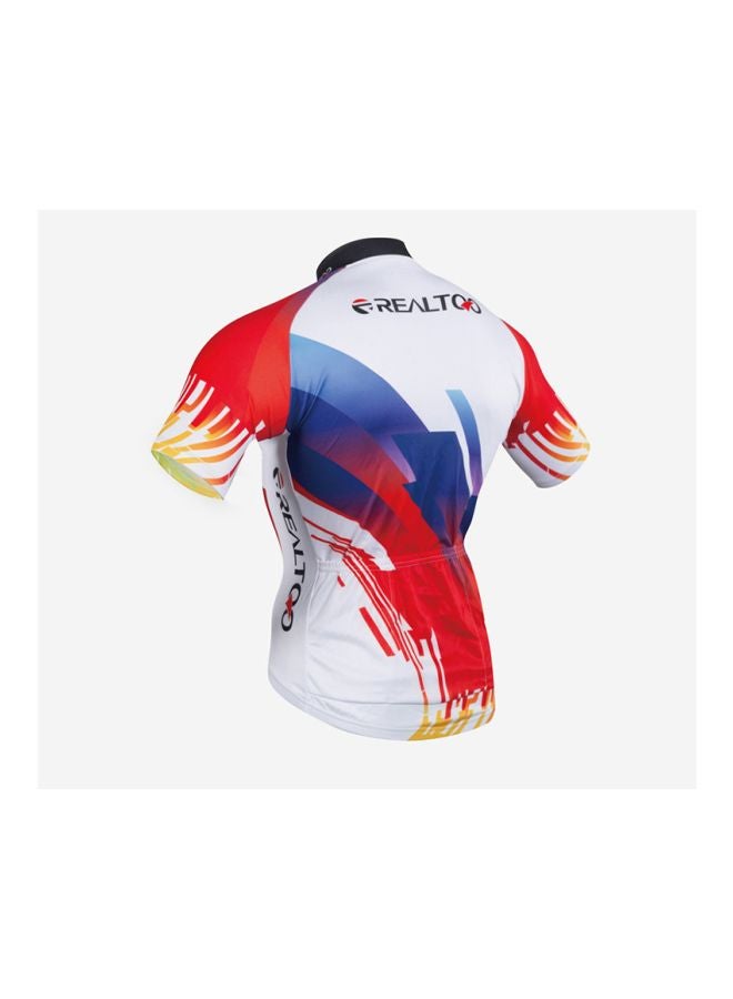 Generic Short Sleeves Cycling Suit Set M - Image 3