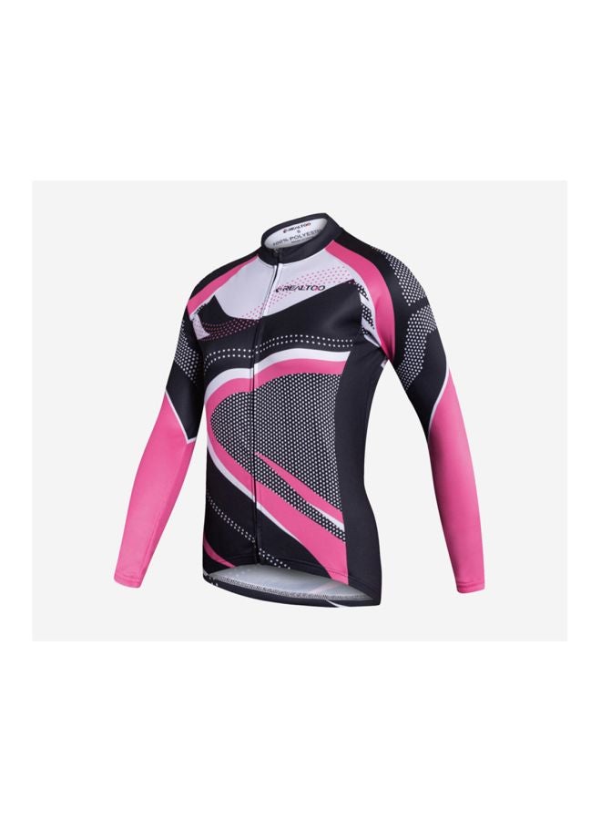Generic Long Sleeves Cycling Suit Set L  - Image 3