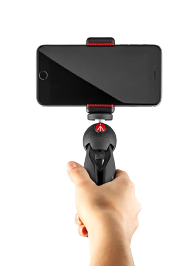 Mini Tripod With Universal Smartphone Clamp Black