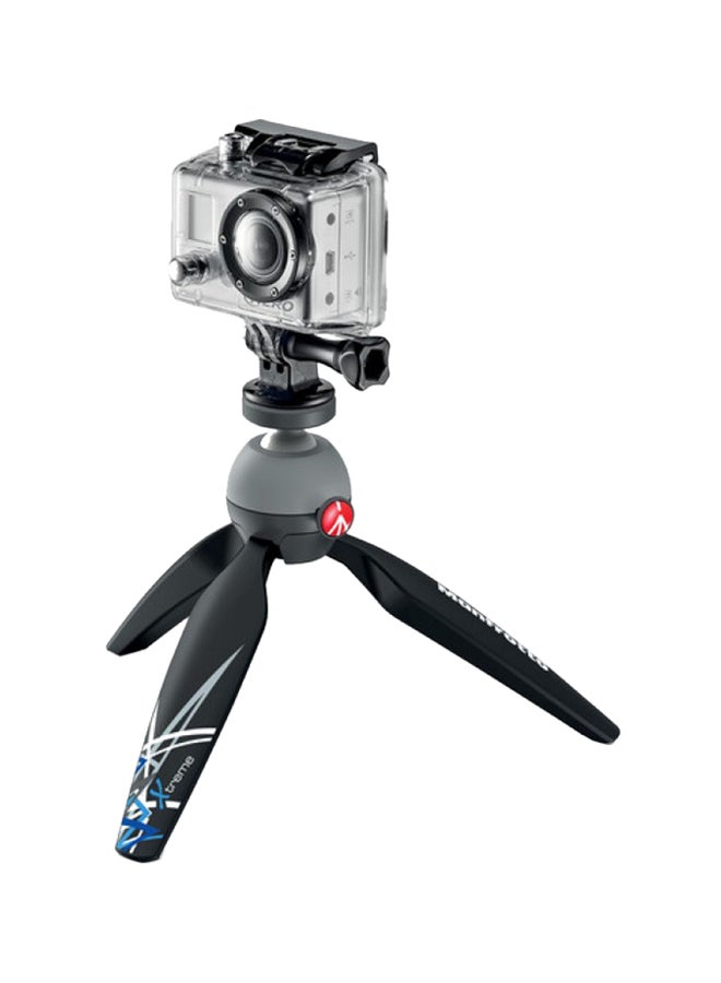 PIXI Xtreme Mini Tripod With Tripod Mount Adaptor For GoPro Black