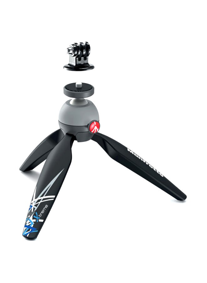PIXI Xtreme Mini Tripod With Tripod Mount Adaptor For GoPro Black