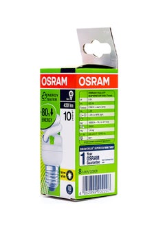 Osram CFL Mini Twist E27 Bulb Warm White  - Image 2